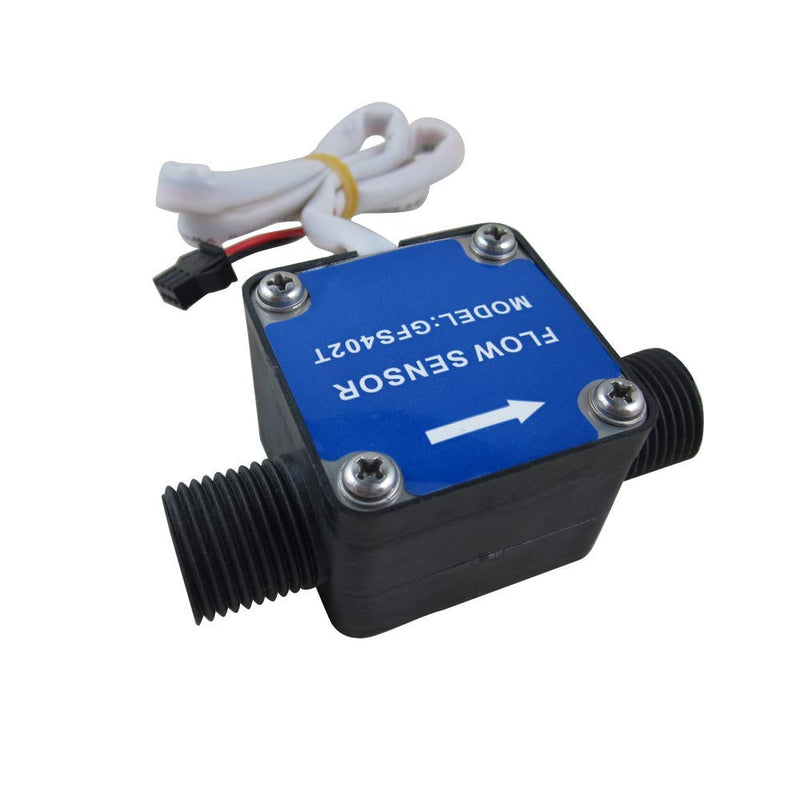 [Australia - AusPower] - DIGITEN G1/2" Fuel Flow Meter, Oil Flow Sensor, Gasoline Diesel Milk Water Liquid Gear Counter Gear G1/2" flow sensor 