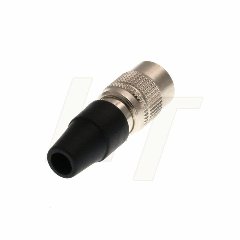 [Australia - AusPower] - HangTon Hirose 4 Pin Female Audio Video Electrical Circular Metal Cable Connector Plug for Microphone SmallHD Monitor 