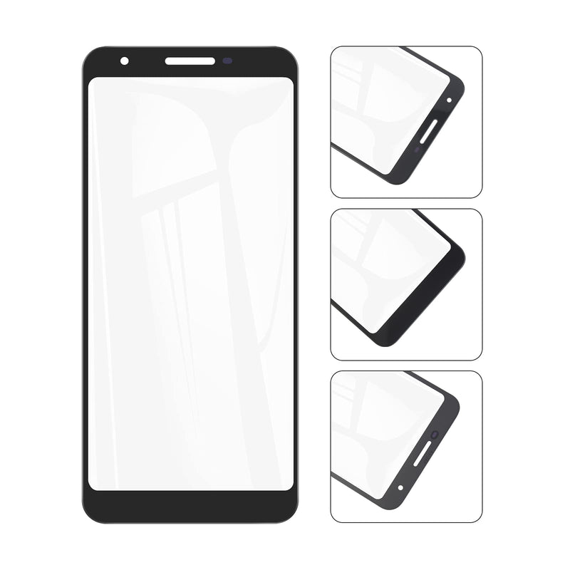[Australia - AusPower] - OCOLOR Front Glass Repair Kit Compatible with Google Pixel 3A G020A G020E G020B Touch Screen Display Outer Lens Panel with Tools 