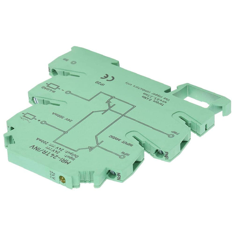 [Australia - AusPower] - Signal Converter, MRI-24TR/INV NPN PNP Signal Converter PLC Sensor Polar IO Level Conversion Module 