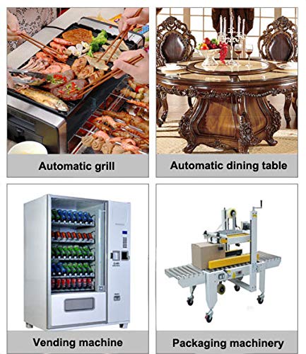 [Australia - AusPower] - Bringsmart 60ktyz 20rpm Ac Motor Low Noise Gearbox Electric Motor Barbecue High Torque Low Speed 110V Synchronous AC Reduction Motor (110V 20rpm) 110V 20rpm 
