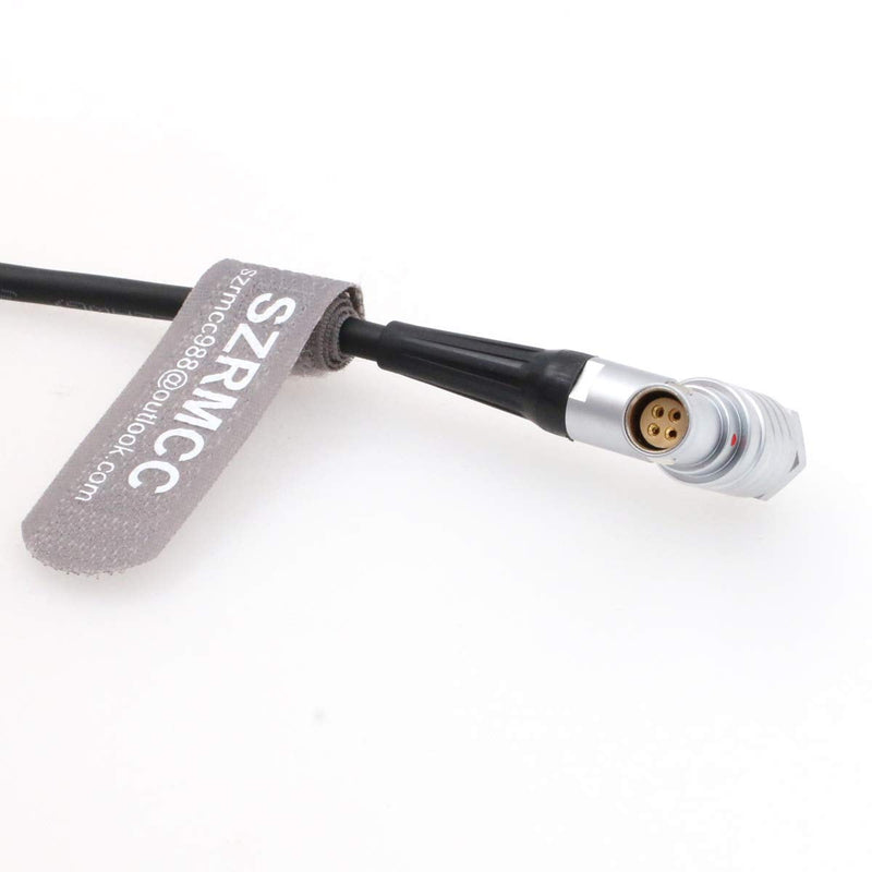[Australia - AusPower] - SZRMCC D-Tap to 1B 4 Pin Female Power Cable for EOS Canon Mark II C100 C200 C300 C500 (Right Angle Cable) Right Angle Cable 