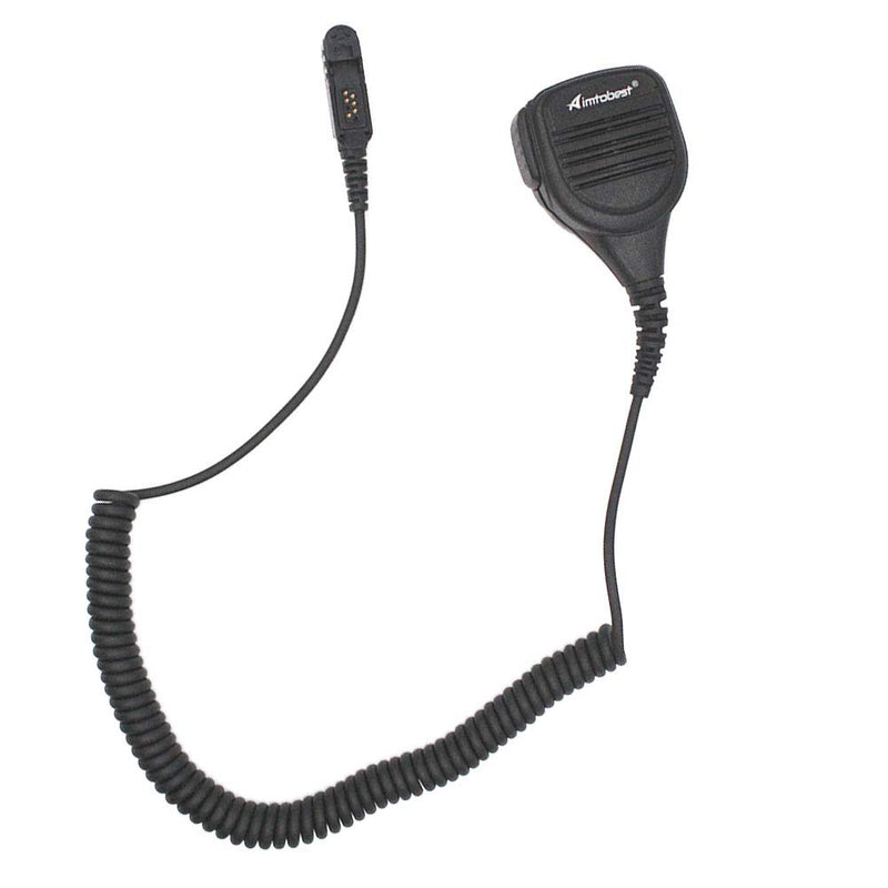 [Australia - AusPower] - PMMN4075 PMMN4076 Speaker Microphone Compatible for Motorola Radio XPR3300 XPR3500 XPR3300e XPR3500e DEP550 DEP570 DP2000 DP2400 DP2600 MTP3250 MTP3550 with 3.5mm Jack PMMN4076A PMMN4075A 