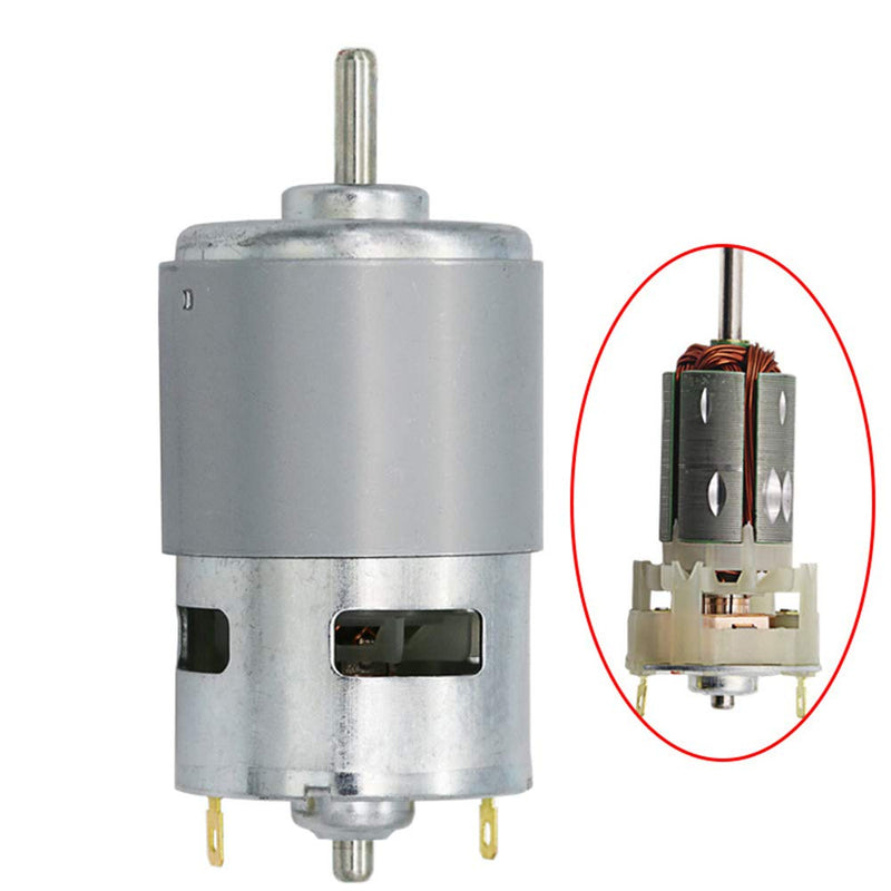 [Australia - AusPower] - BestTong Micro DC 12V-24V 10000RPM 775 Motor Ball Bearing Large Torque High Power Low Noise Brushed DC Motor Driver for Electrical Tools DIY 