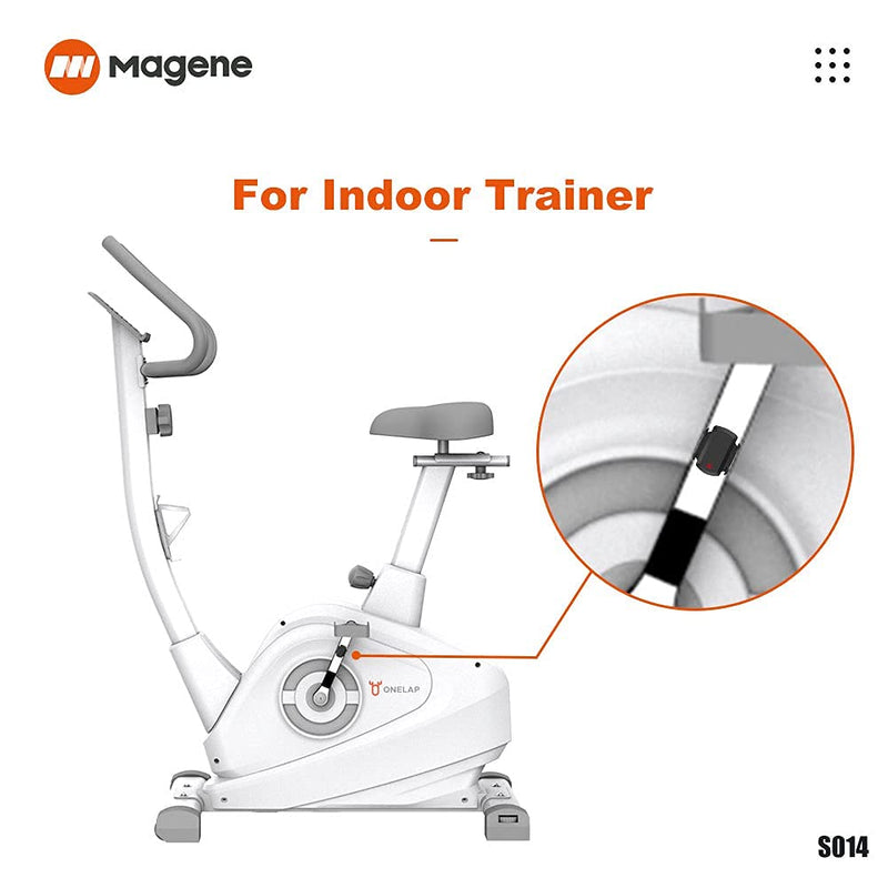 [Australia - AusPower] - Magene Outdoor/Indoor Speed/Cadence Sensor for Cycling, Wireless Bluetooth/Ant+ Bike Computer RPM Sensor for Road Bike or Spinning Bike and Trainers Compatible with Onelap, Wahoo Fitness, Zwift, Strava 