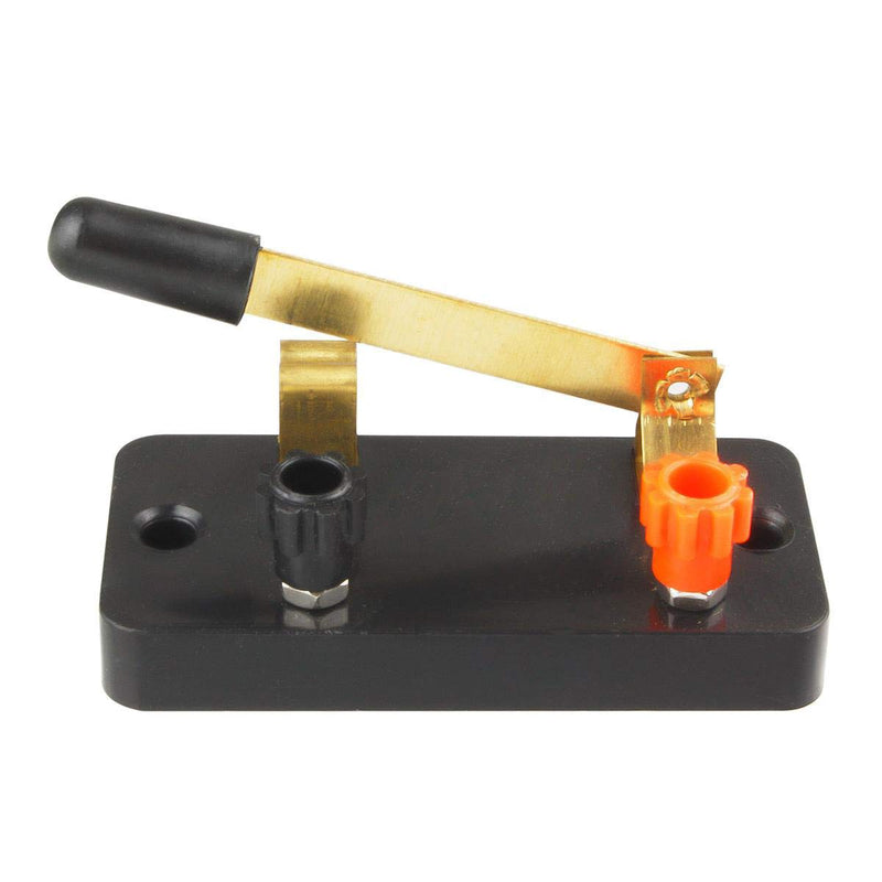 [Australia - AusPower] - tatoko Educational Single Pole Knife Switch Physics Laboratory Equipment Single Pole Single Throw (Spst) Switch 10PCS 