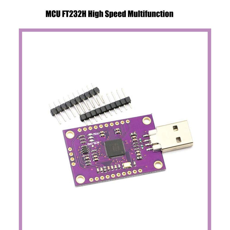 [Australia - AusPower] - KOOBOOK 1Pcs CJMCU FT232H High-Speed Multifunction Module USB to JTAG UART/FIFO SPI/I2C Module 