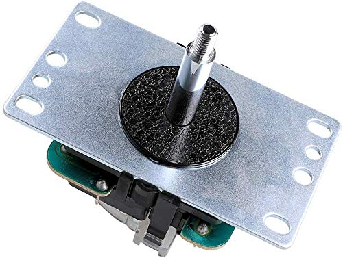 [Australia - AusPower] - SANWA JLF-TP-8YT Original Joystick Gray - for Arcade Jamma Game 4 & 8 Way Adjustable, Compatible with Catz Mad SF4 Tournament Joystick (Gray Ball Top) S@NWA 