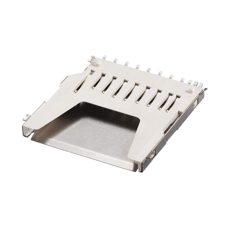 [Australia - AusPower] - uxcell SD Memory Card Socket Long Body 11 Pin PCB Mount Connector 10pcs 