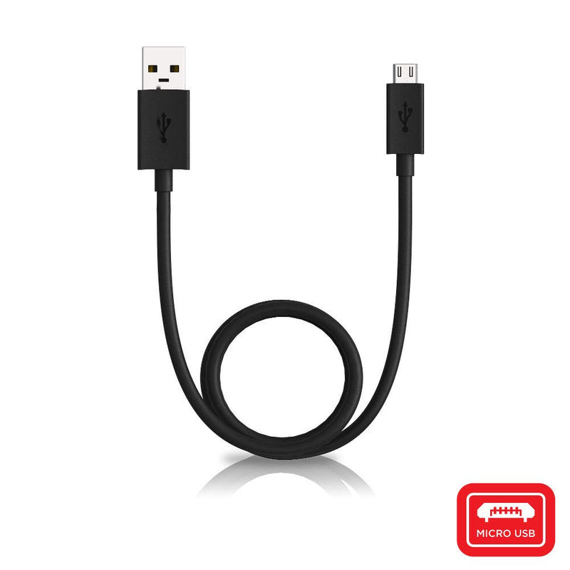[Australia - AusPower] - Motorola TurboPower 18 QC3.0 Charger with 3.3 Foot Micro-USB Cable for Moto E5 Plus, E5 Supra, G5 Plus, G5S, G5S Plus, G6 Play/Forge [NOT for G6 or G6 Plus] (Retail Box) Wall Charger 