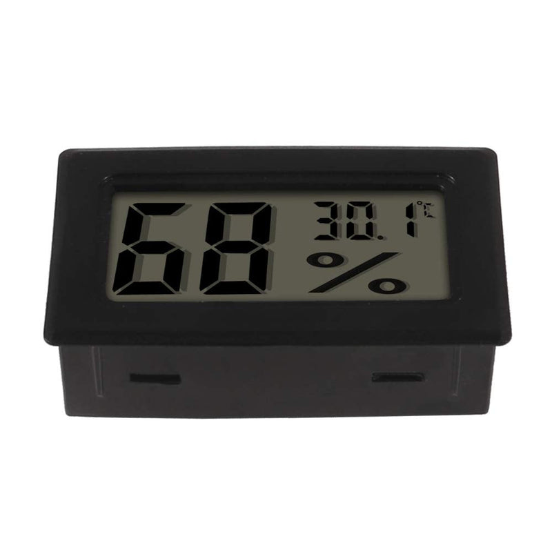 [Australia - AusPower] - ACEIRMC 3pcs Black Digital LCD Thermometer Temperature Monitor with External Probe for Fridge Freezer Refrigerator Aquarium (Centigrade) 