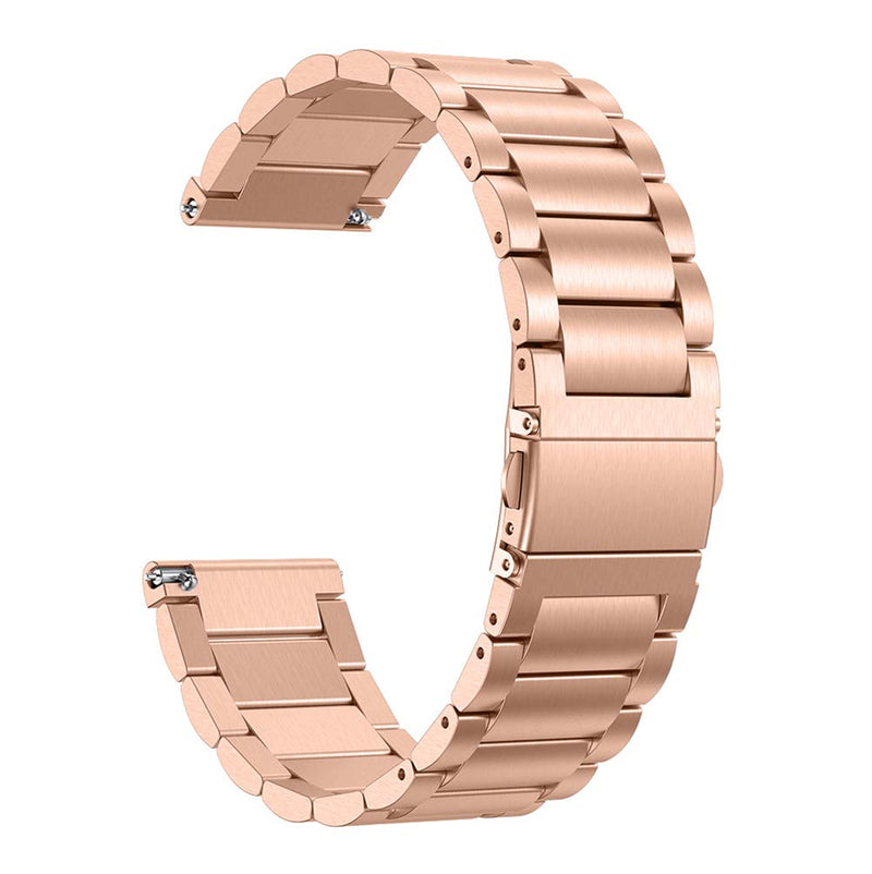 [Australia - AusPower] - Metal Strap Compatible for Fitbit Versa/Fitbit Versa 2 Band Stainless Steel Watch Band Versa Bracelet Rreplacement for Fitbit Versa/Lite Edition Smartwatch Men Women Rose Gold 