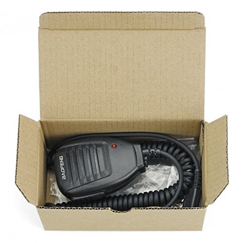 [Australia - AusPower] - Baofeng BF-S112 Two Way Radio Speaker,Black 