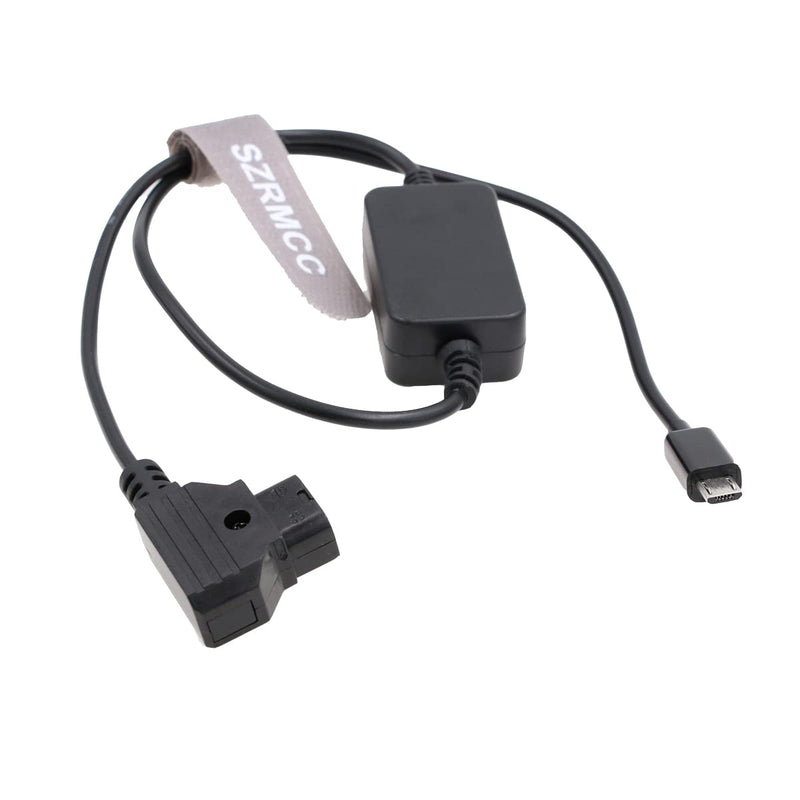 [Australia - AusPower] - SZRMCC Nucleus Nano Follow Focus Motor or Handwheel Straight Micro USB 5V Regulated to D-Tap Power Cable for Tilta 