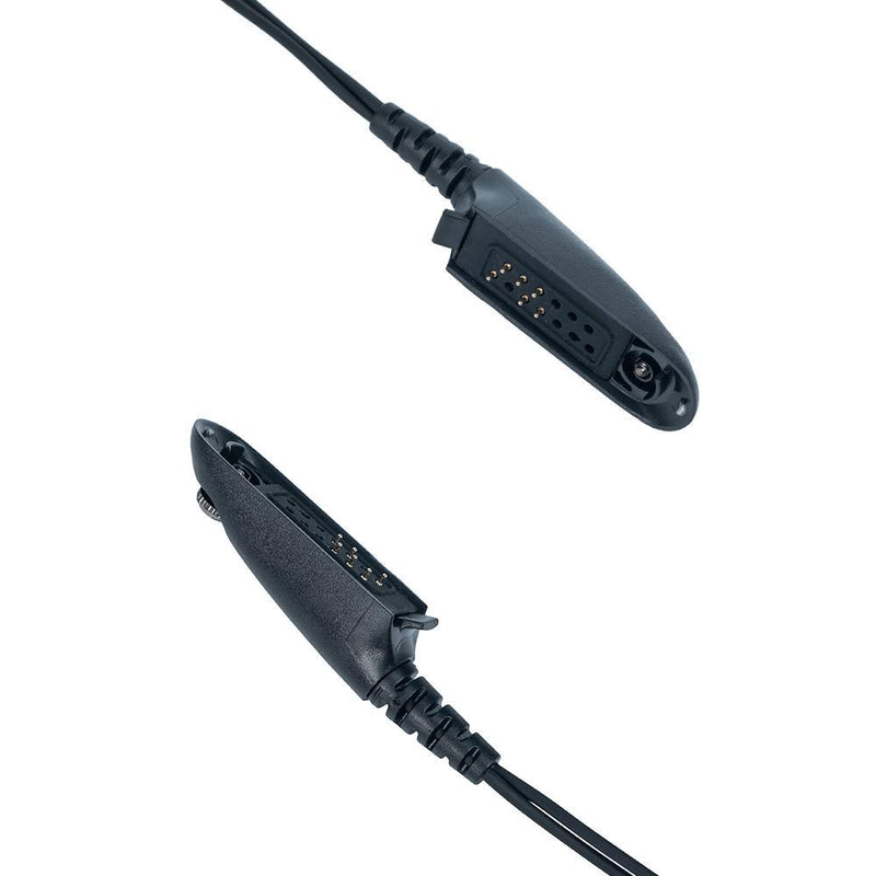[Australia - AusPower] - Motorola Ht750 Earpiece 2 Wire Covert Acoustic Tube Ear Piece Headset Mic PTT Surveillance Kit for Multi PIN Motorola 2 Way Radio Walkies Talke HT1250,HT750,HT1550,MTX850,MTX950 
