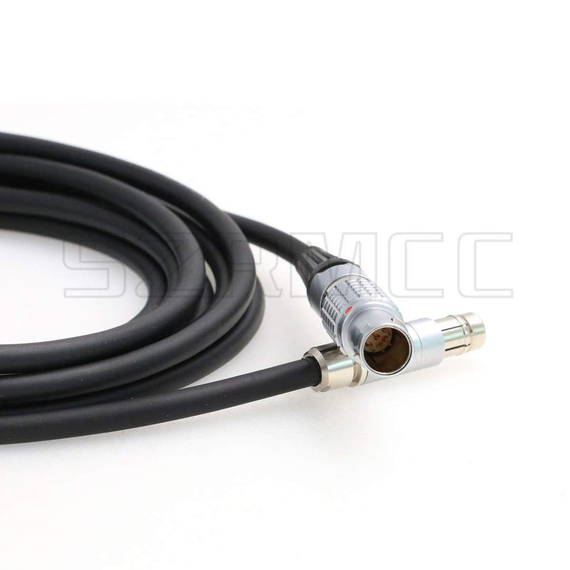[Australia - AusPower] - SZRMCC Preston MDR-3 MDR-4 10 Pin to Fischer 3 Pin Run/Stop Power Cable for RED ARRI Alexa Camera (Straight) Straight 