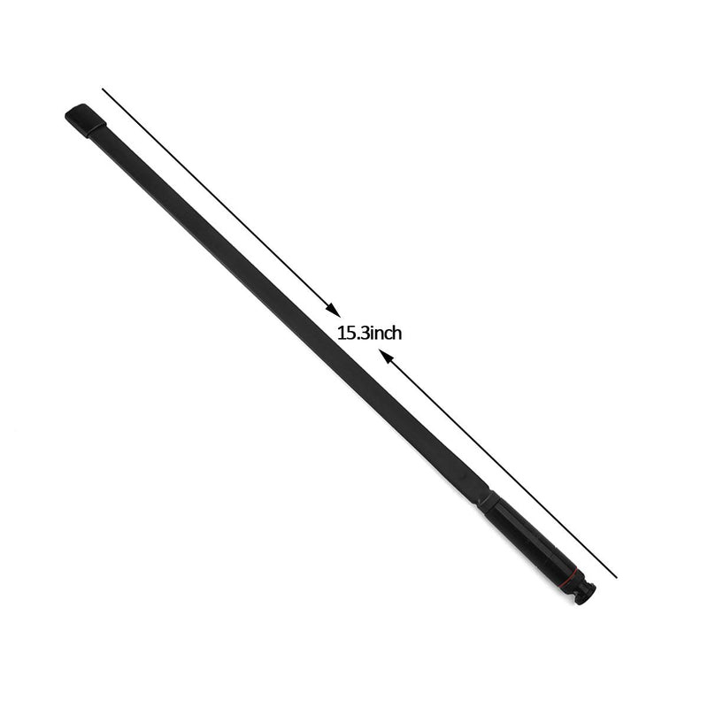 [Australia - AusPower] - HYS BNC CS Tactics Antennas Foldable Dual Band 2m/70cm Antenna Compatible with 144/430Mhz Cobra Midland Uniden Handheld/Portable BNC Radio 