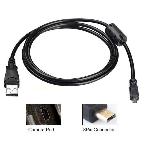 [Australia - AusPower] - Replacement Compatible Panasonic Lumix DMC-S3 USB Cable by Mastercables® 