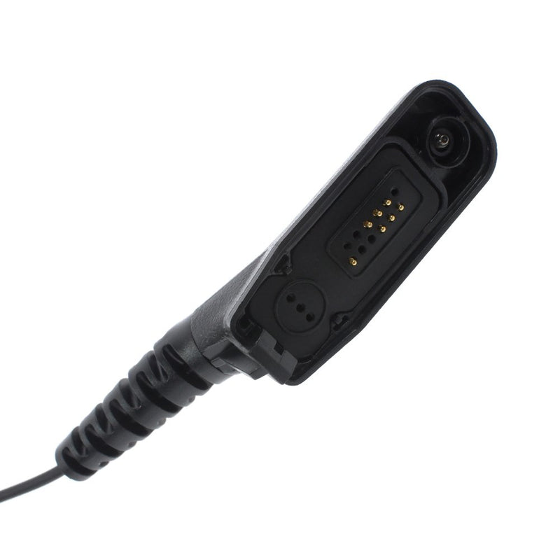 [Australia - AusPower] - TENQ G Shape Earpiece Earbud Audio Mic Surveillance Kit for Motorola XPR6550 XPR6580 XPR6500 XIRP8260 DP3400 Apx7000 Apx6000 