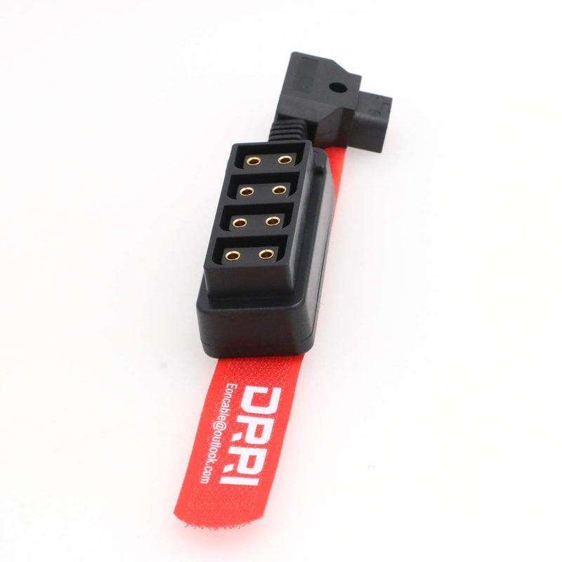 [Australia - AusPower] - DRRI D-tap Male to 4-Port Female P-Tap Splitter hub for BlackMagic 4k/ Cinema Cameras short 4port-dtap 