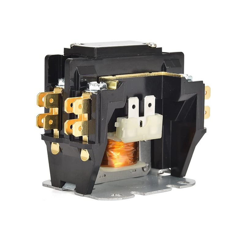 [Australia - AusPower] - CGELE CGele 1 Pole Air Conditioner Contactor 30 Amp 24VAC Coil,Condenser Contactor Compressor Contactor AC Definite Purpose Contactor (Pack of 1 Pcs). 1P 30A 24V 