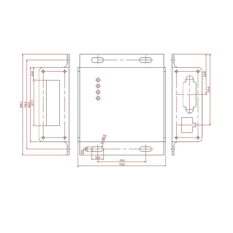 [Australia - AusPower] - Taidacent High Performance High Stability Serial to CAN Module Serial to CAN Converter RS485 Can Bus Adapter Uart Can Converter RS232 to Can Bus Converter (Without Power Adapter) Without power adapter 