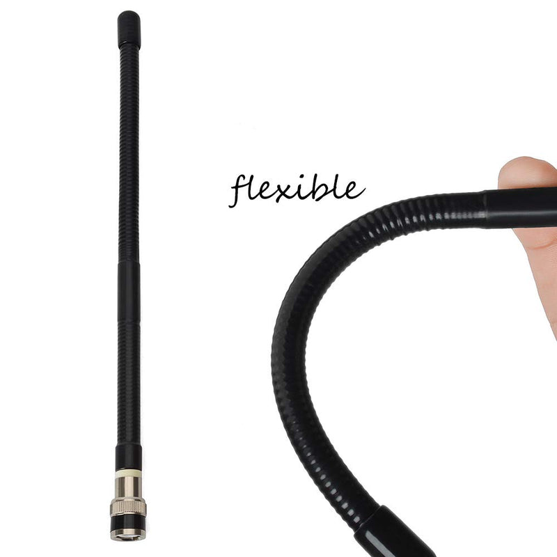 [Australia - AusPower] - TWAYRDIO 26-29MHz CB Antenna 9.8inch Rubber Duck Replacement Antenna with BNC Connector Compatible for Cobra Midland Uniden Hand Held Cb Radio 