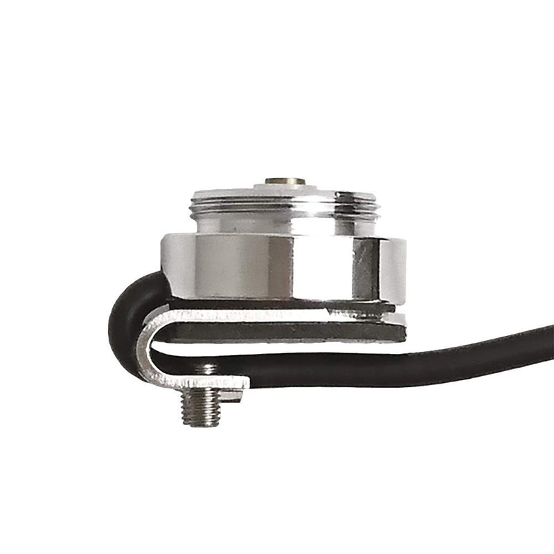 [Australia - AusPower] - Vehicle Trunk Lid Cab NMO Antenna Mount with Fixed Bracket to PL259 UHF Male Connector with RG58A/U 17FT Cable for Two Way UHF VHF GMRS GSM LTE Antenna 