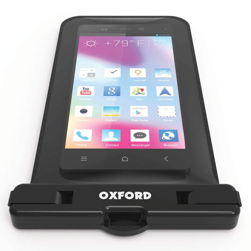 [Australia - AusPower] - Oxford - Aqua Dryphone Universal Weatherproof Phone Mount, Black (OX190) 
