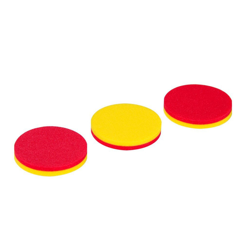 [Australia - AusPower] - hand2mind Foam Round Two-Color Counters Classroom Bulk Kit, Quiet Math Tokens (Pack of 1000) 0 