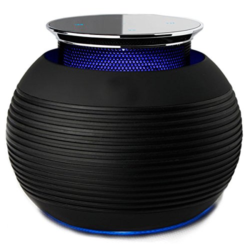 [Australia - AusPower] - Wireless Bluetooth Speaker- BLKBOX POP MAX Hands Free Bluetooth Speaker - for iPhones, iPads, Androids, Samsung and All Phones, Tablets, Computers (Bumpin' Black) 