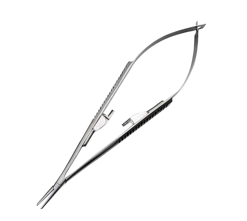 [Australia - AusPower] - 3 pcs Castroviejo Needle Holder 5.5 inches Straight with Lock | Dental Medical Ortho Surgical Needle Holder Locking | Veterinary Suture Restorative | by Artman instruments 