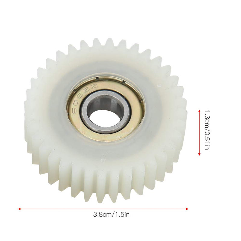 [Australia - AusPower] - Alomejor 3PCS 36 Teeths Gear Professional Nylon Outer Diameter 38mm Electric Vehicle Bicycle Worm Gear Electric Bicycle Replacement Part 