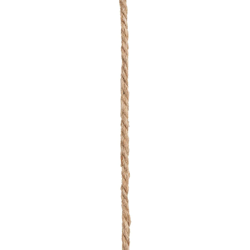 [Australia - AusPower] - Nautical Rope for Crafts 100 Feet 5mm, Thick Hemp Jute Twine, Brown 