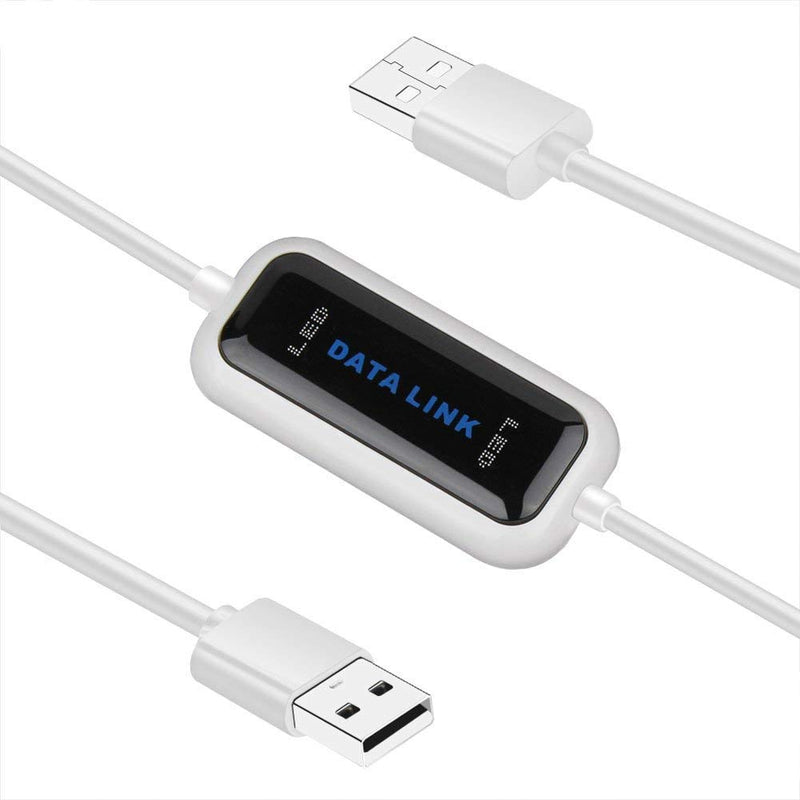 [Australia - AusPower] - Unifire High Speed USB Pc to Pc Online Share Sync Link Net Direct Data File Transfer Bridge LED Cable Easy Copy Between 2 Computer 