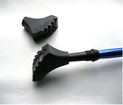 [Australia - AusPower] - TOUGS Hiking Pole Trekking Pole Replacement Tips for Hiking Poles-6pcs,Black 