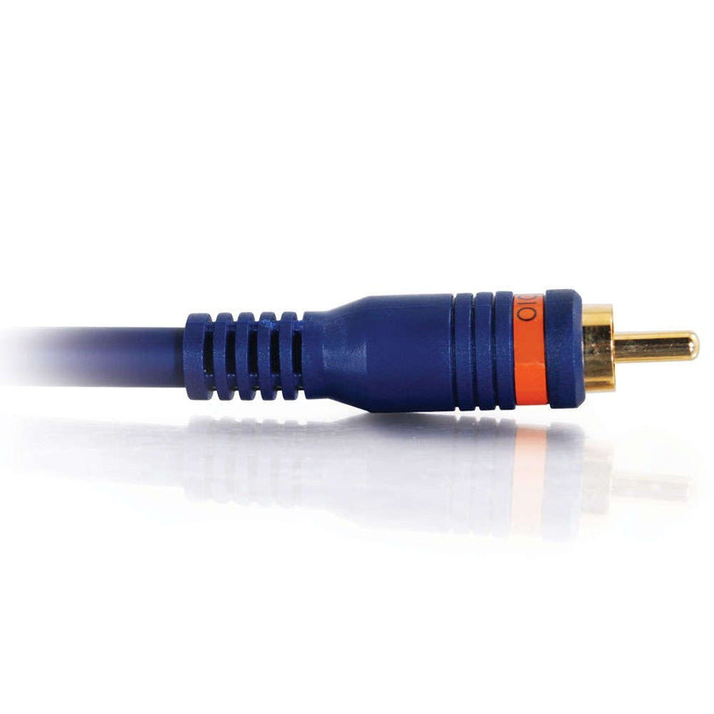 [Australia - AusPower] - C2G 40008 Velocity S/PDIF Digital Audio Coax Cable, Blue (1.5 Feet, 0.45 Meters) 