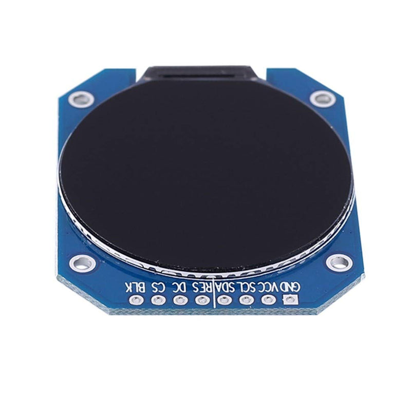 [Australia - AusPower] - DC 3.3V 1.28'' LCD Display Module, RGB 240x240 GC9A01 Driver SPI Interface 240x240 Resolution for Instrument Display, Mobile Devices and Display Equipment 