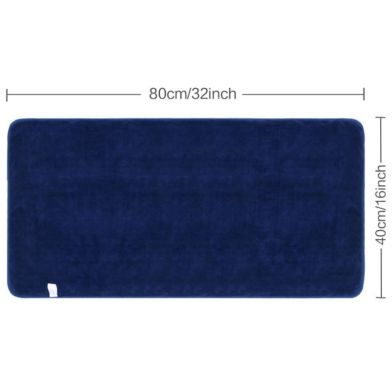 [Australia - AusPower] - SINLAND Microfiber Gym Towels Sports Fitness Workout Sweat Towel Super Soft and Absorbent3 Pack 16 Inch X 32 Inch 