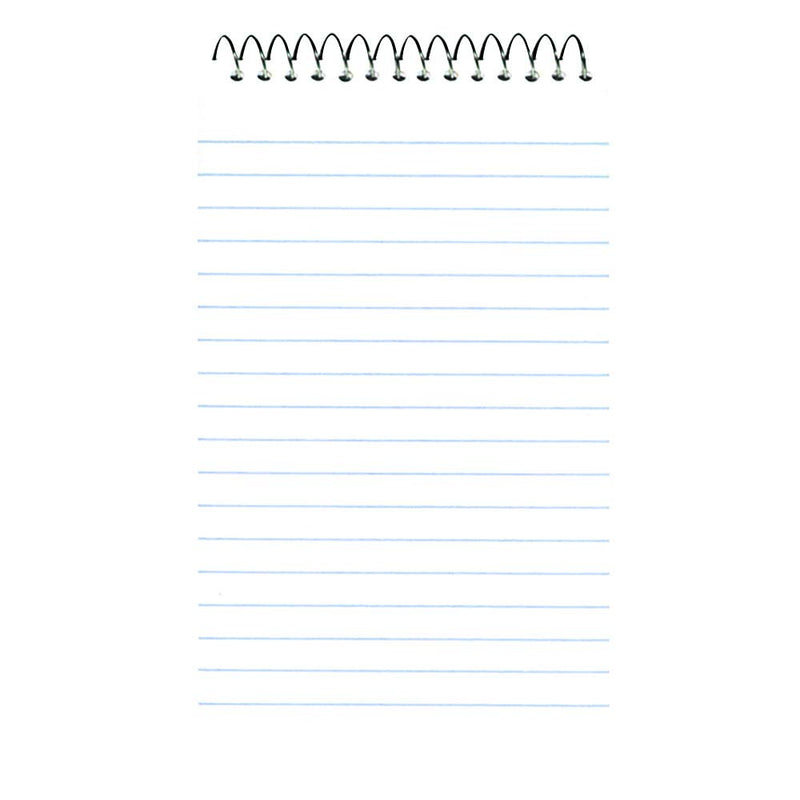 [Australia - AusPower] - Rediform Wirebound Memo Notebooks, white Top Bound, Pack of 12 