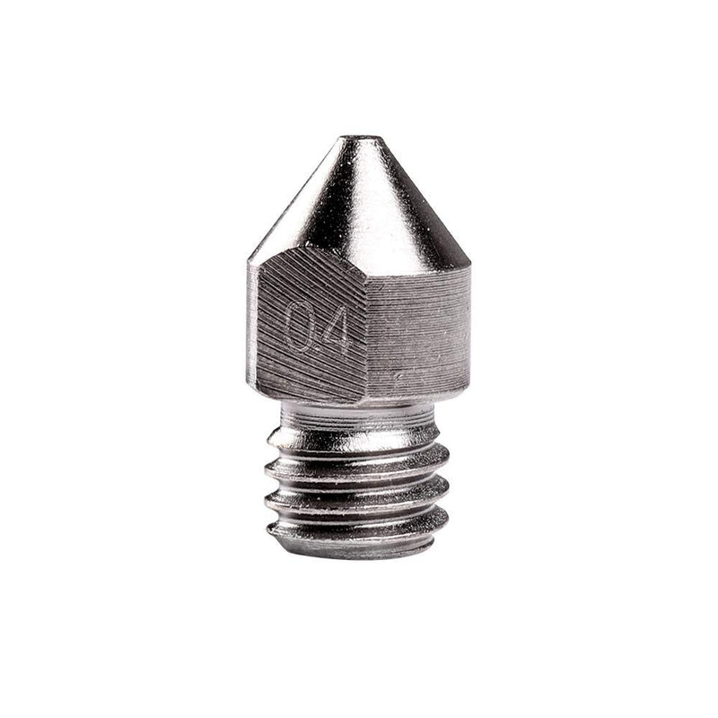 [Australia - AusPower] - Creality 3D Hardened Steel MK8 Nozzle with High Temperature Resistance Upgraded Tungsten All Metal Nozzle Ends for Makerbot Ender 3 / Ender 3Pro, CR-10 Series, 0.2/0.3/0.4/0.5/0.6 mm (5pcs in One Set) 5 