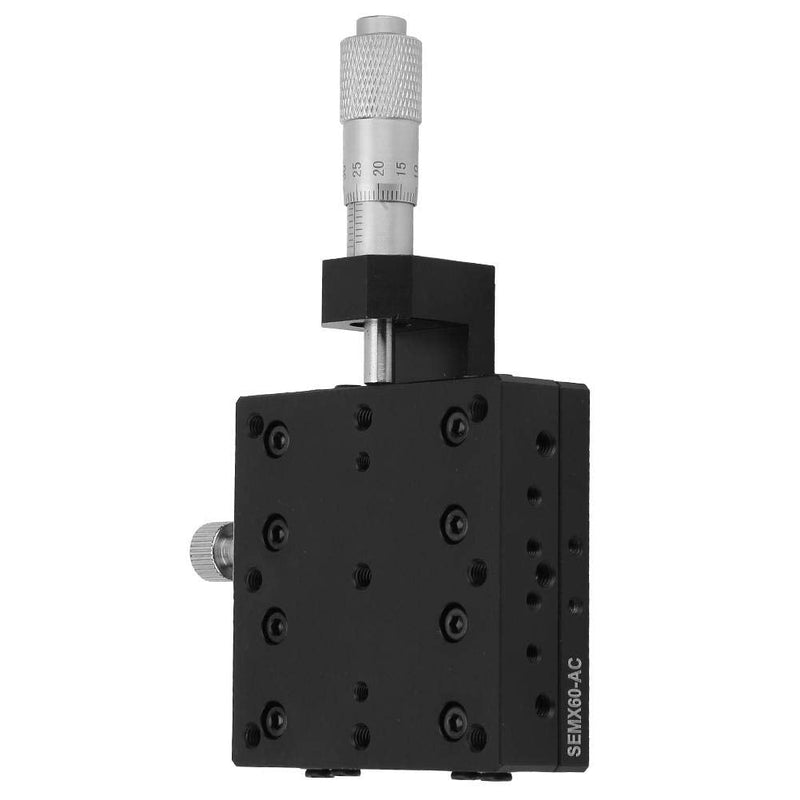 [Australia - AusPower] - SEMX60-AC X Linear Stage, 60x60mm X Micrometer Manual Precision Linear Translation Stage Displacement Platform X Axis Linear Stage Sliding Table 