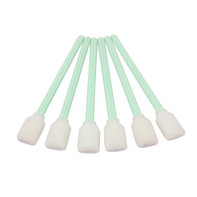 [Australia - AusPower] - LOVEDAY 100pc 5.1" Square Rectangle Foam Cleaning Swab Sticks for Solvent Format Inkjet Printer Roland Optical Equipment 