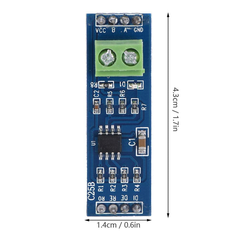 [Australia - AusPower] - 5PCS RS-485 Converter Module TTL to RS-485 Adapter for Raspberry pi Integrated Circuits 