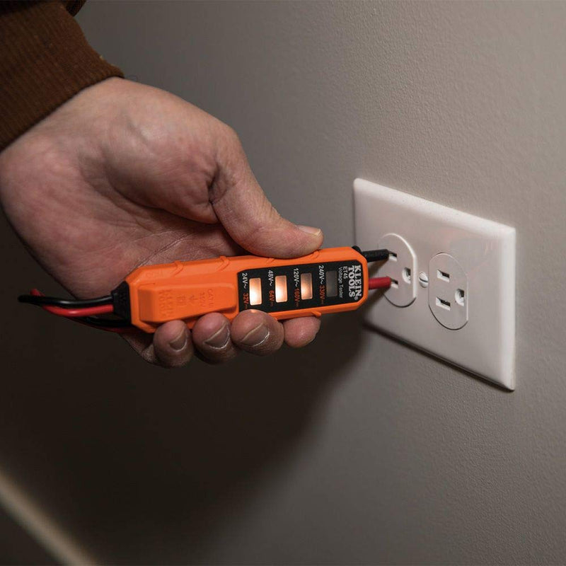 [Australia - AusPower] - Klein Tools ET45 Voltage Tester, AC Voltage, DC Voltage, Low Voltage Electric Tester, No Batteries Needed 24/240 V 
