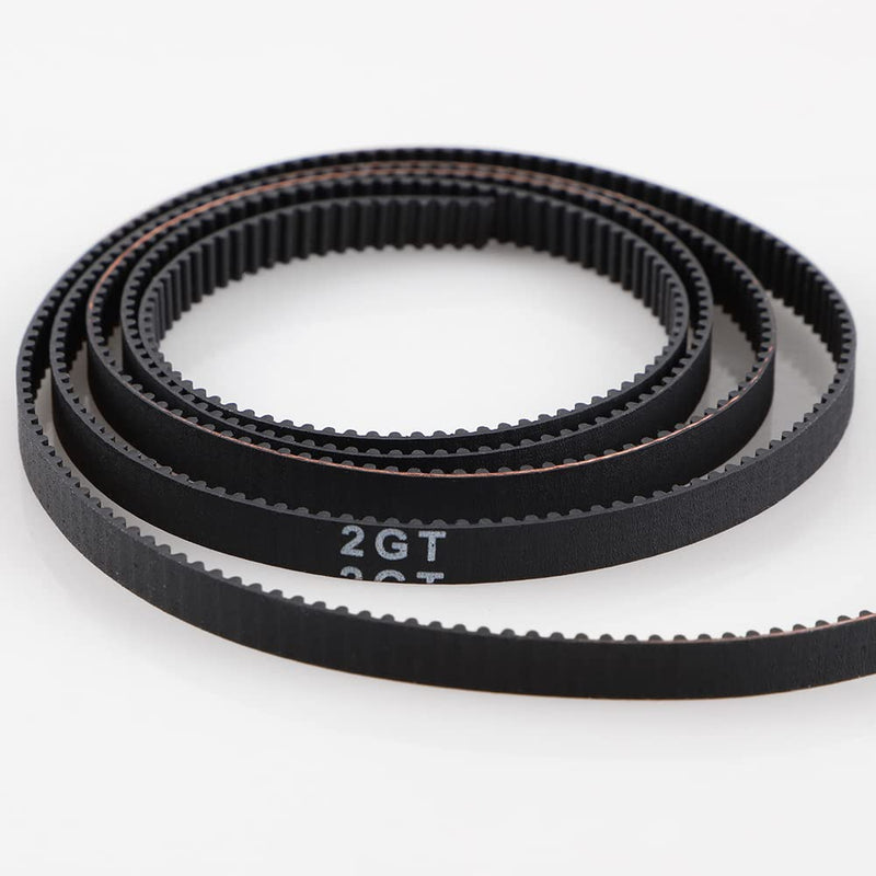 [Australia - AusPower] - Creality Timing Belt Length 1 Meters, Open 2GT Timing Belt Pitch 2mm Width 6mm with 2pcs Copper Sleeve for Ender 3, Ender 3 Pro, Ender 3 V2, Ender 3 Max, Ender-5 Series and CR-10 Series 