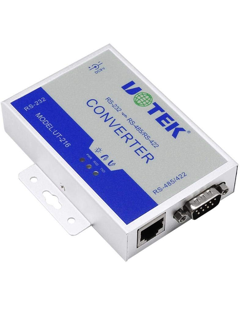 [Australia - AusPower] - UTEK UT-216 RS232 to RS485/422 Active Vonverter(External-Powered, RS-232 to RS-485/422, Wall-Mounted, 600w Surging protetion) 