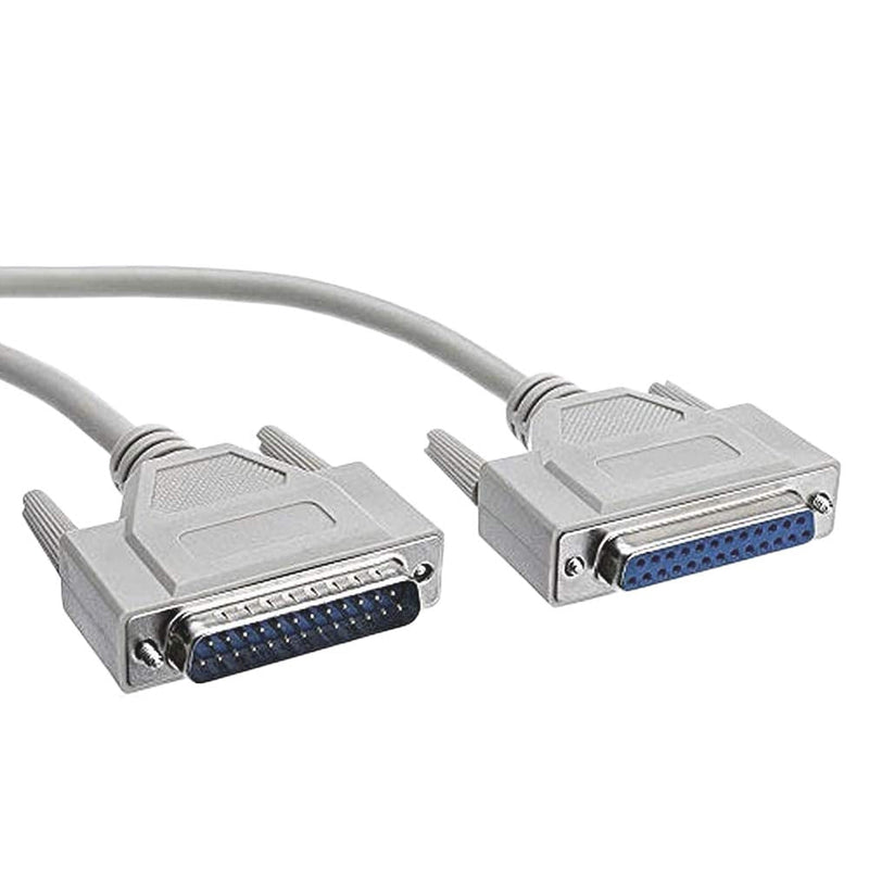 [Australia - AusPower] - Dahszhi DB25 Male to Female Parallel Printer Serial Extension Cable IEEE1284 25 pin 1.4M/4.6 Ft 