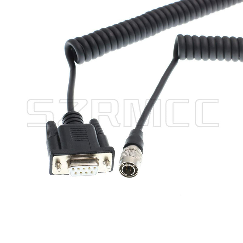 [Australia - AusPower] - SZRMCC 4 Pin Hirose Male to Serial RS232 DB9 Data Cable for Trimble 5600 3600 Geodimeter Total Station 