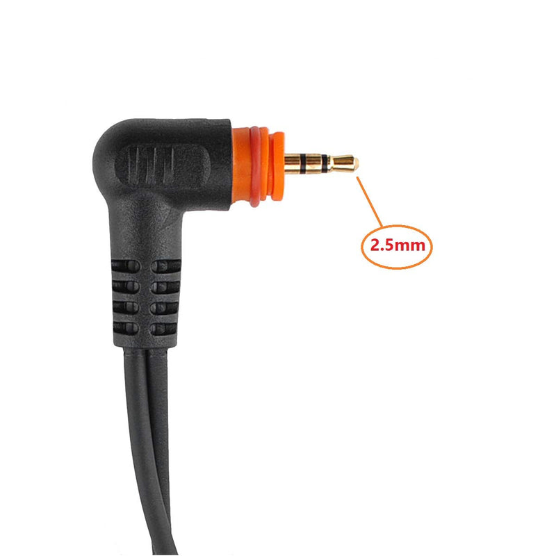 [Australia - AusPower] - SL300 Single Wire Headset C-Style Swivel Ear-Hook Earpiece Compatible with Motorola 2 Way Radio SL4000 SL7550 SL8550e SL1K SL1M - JEUYOEDE 